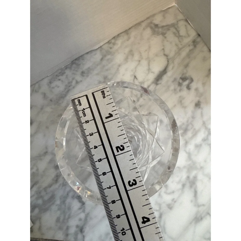 Waterford Crystal Lismore 7 Inch Footed Trumpet Vase Cut Lead Glass Clear